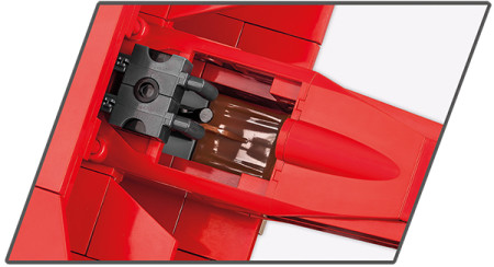 COBI 2986 Fokker Dr.1 Red Baron