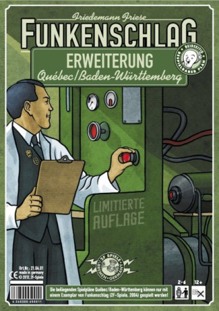 Funkenschlag Sonder-Erw. 1: Québec/Baden-Württemberg