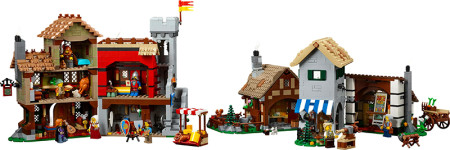 Preview: LEGO® Icons 10332 Mittelalterlicher Stadtplatz