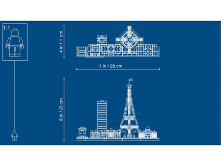 LEGO® Architecture 21044 Paris