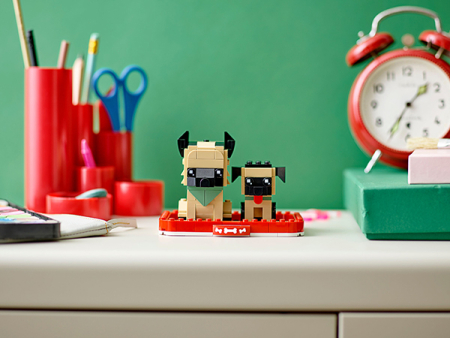LEGO® BrickHeadz™ 40440 Deutscher Schäferhund