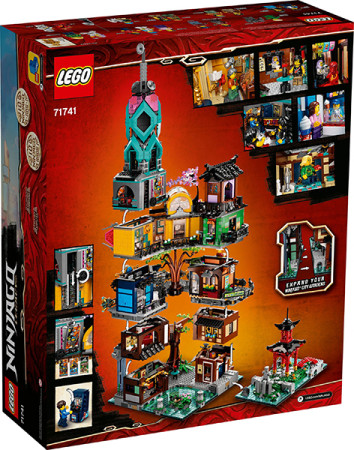Preview: LEGO® NINJAGO® 71741 Die Gärten von NINJAGO® City