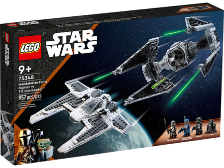 LEGO® Sar Wars™ 75348 Mandalorianischer Fang Fighter vs. TIE Interceptor™