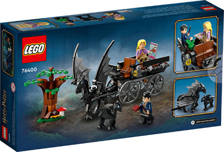 Preview: LEGO® Harry Potter™ 76400 Hogwarts™ Kutsche mit Thestralen