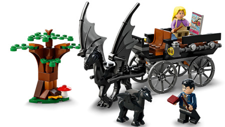 Preview: LEGO® Harry Potter™ 76400 Hogwarts™ Kutsche mit Thestralen