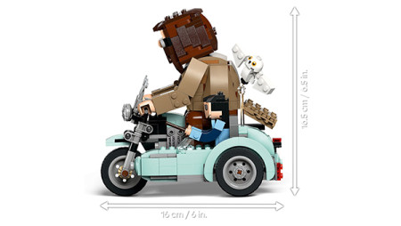LEGO® Harry Potter™ 76443 Hagrids und Harrys Motorradtour