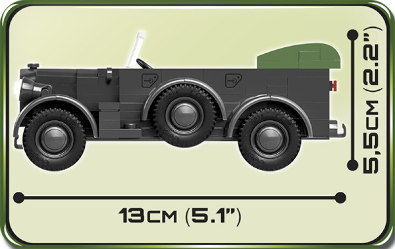 COBI 2405 1937 Horch 901 kfz.15