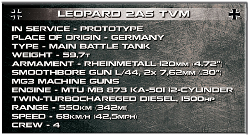 COBI 2620 Leopard 2A5 TVM