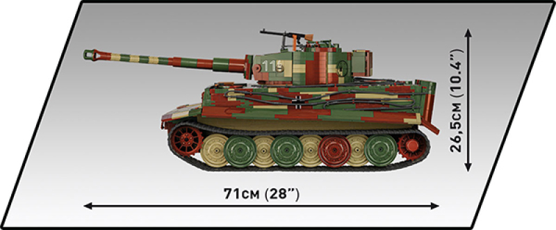 COBI 2807 PzKpfw VI Tiger Ausf. E - Executive Edition