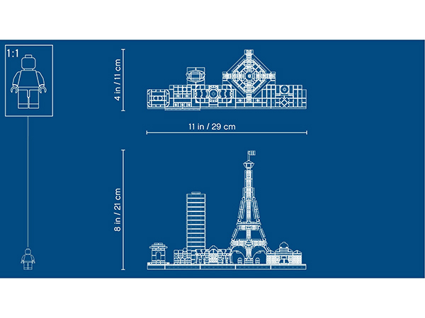 LEGO® Architecture 21044 Paris