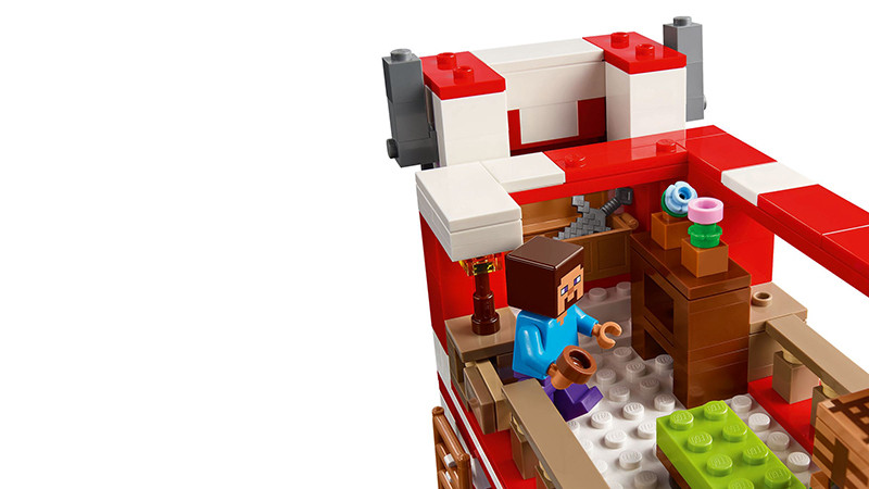 LEGO® Minecraft® 21270 Das Pilzkuh-Haus