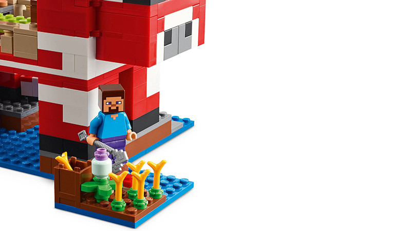 LEGO® Minecraft® 21270 Das Pilzkuh-Haus