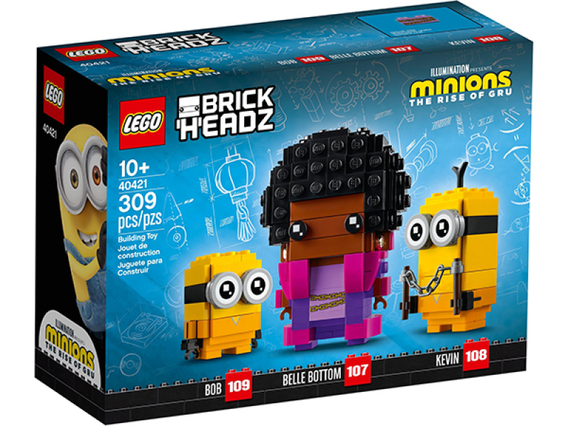 LEGO® BrickHeadz™ 40421 Belle Bottom, Kevin & Bob