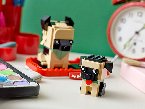 LEGO® BrickHeadz™ 40440 Deutscher Schäferhund
