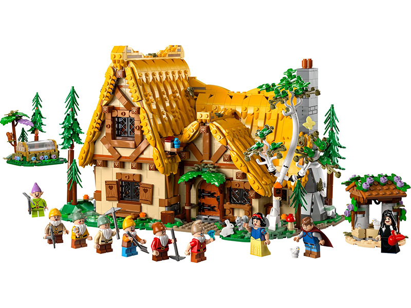 LEGO® Disney™ 43242 Die Hütte von Schneewittchen und den sieben Zwergen