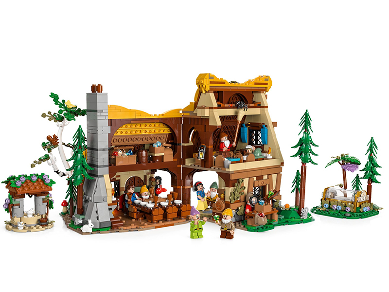 LEGO® Disney™ 43242 Die Hütte von Schneewittchen und den sieben Zwergen
