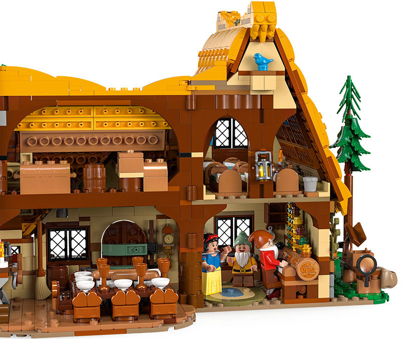 LEGO® Disney™ 43242 Die Hütte von Schneewittchen und den sieben Zwergen