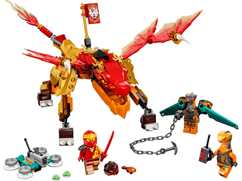 LEGO® NINJAGO® 71762 Kais Feuerdrache EVO