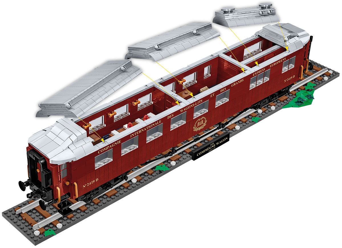 COBI 6289 Compiègne Wagon (22 June 1940)