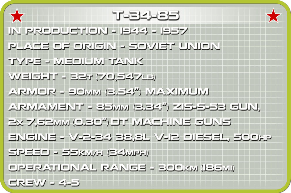 COBI 2702 T-34-85