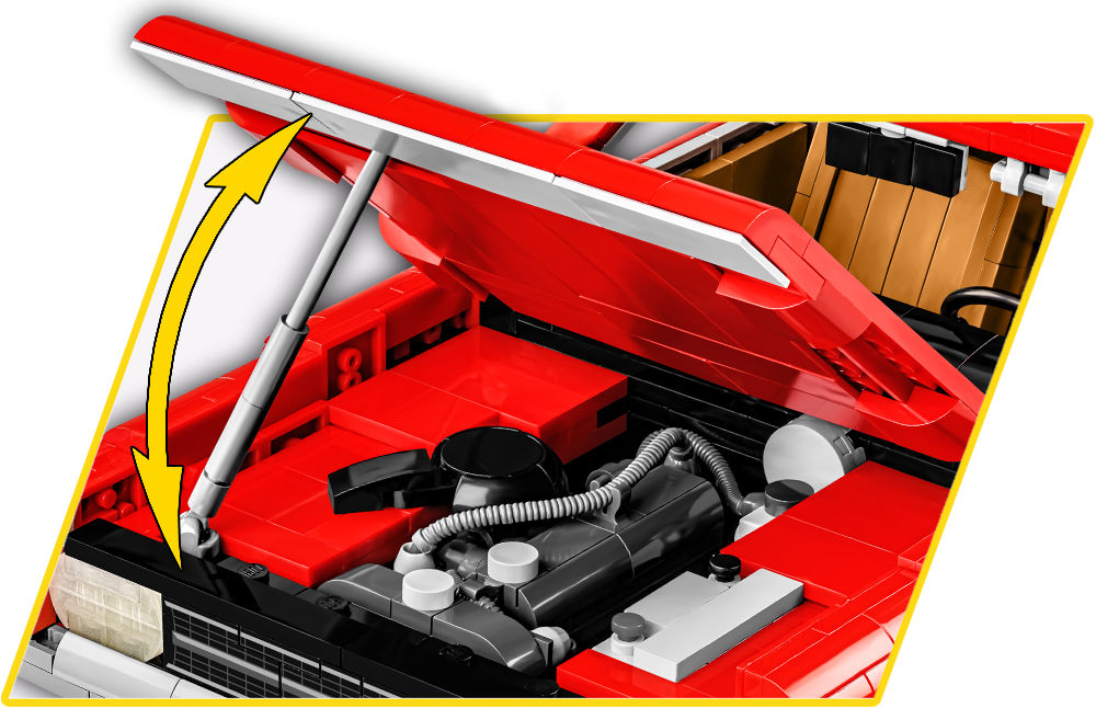 COBI 24345 Opel Rekord C Coupe
