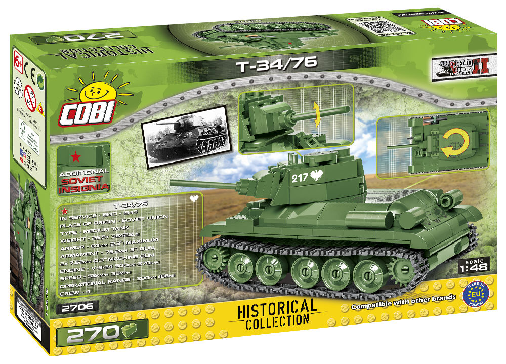 COBI 2706 T-34/76