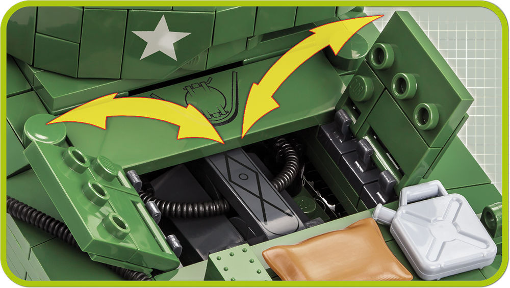 COBI 2550 Sherman M4A3E2 "Jumbo"