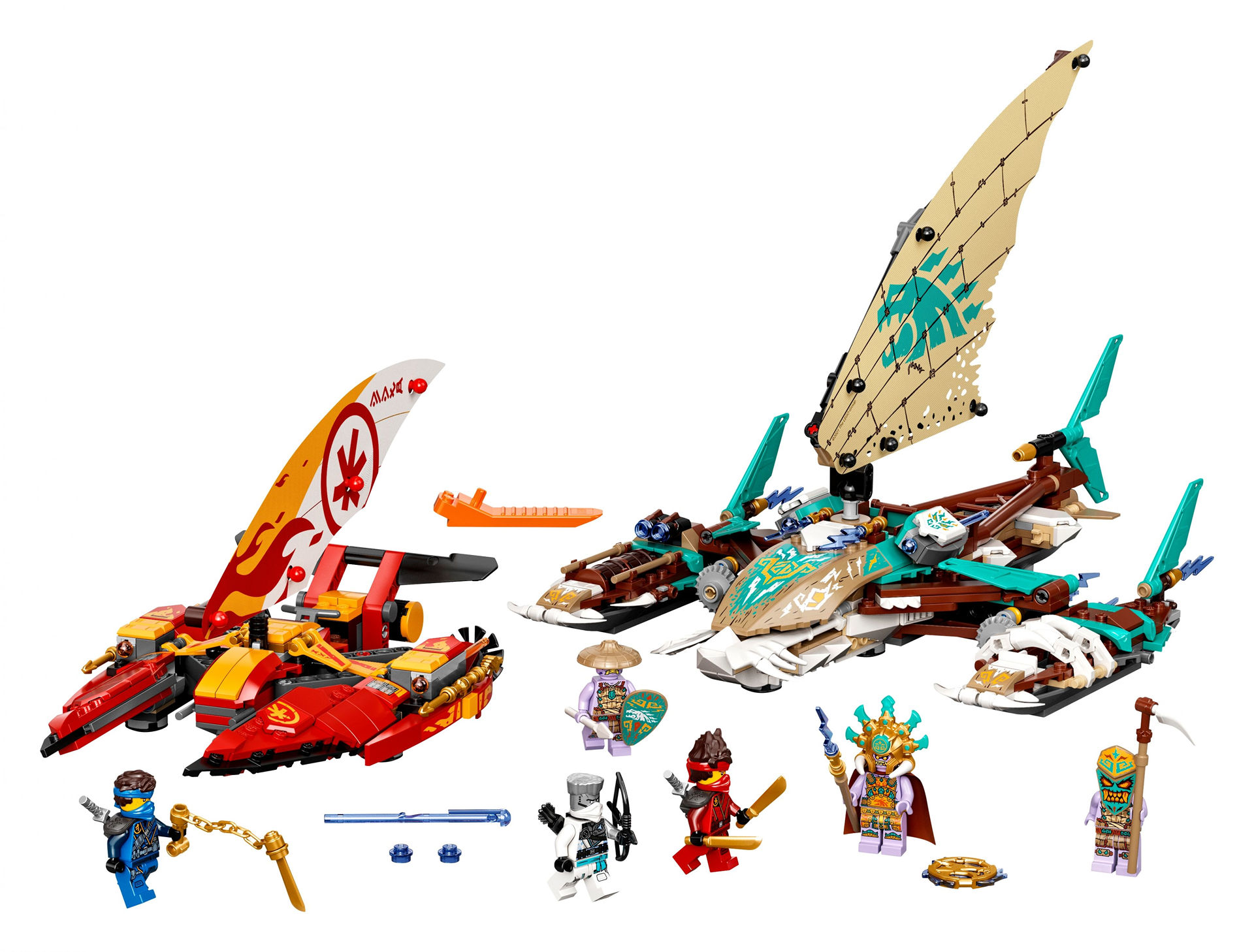 LEGO® NINJAGO® 71748 Duell der Katamarane