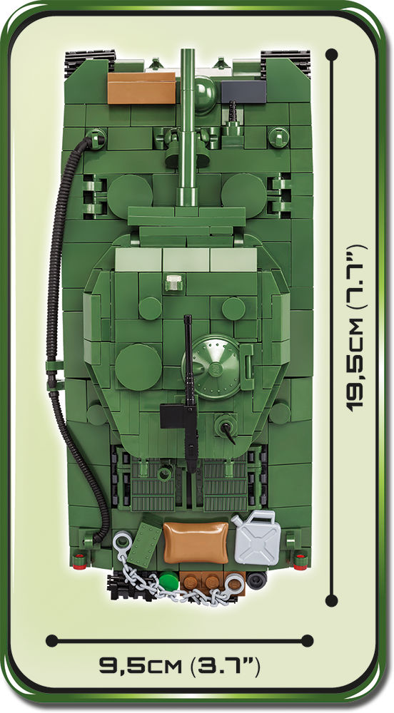COBI 2550 Sherman M4A3E2 "Jumbo"