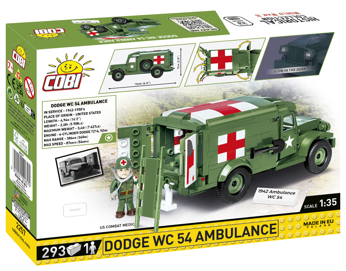 COBI 2257 1942 Ambulance WC-54