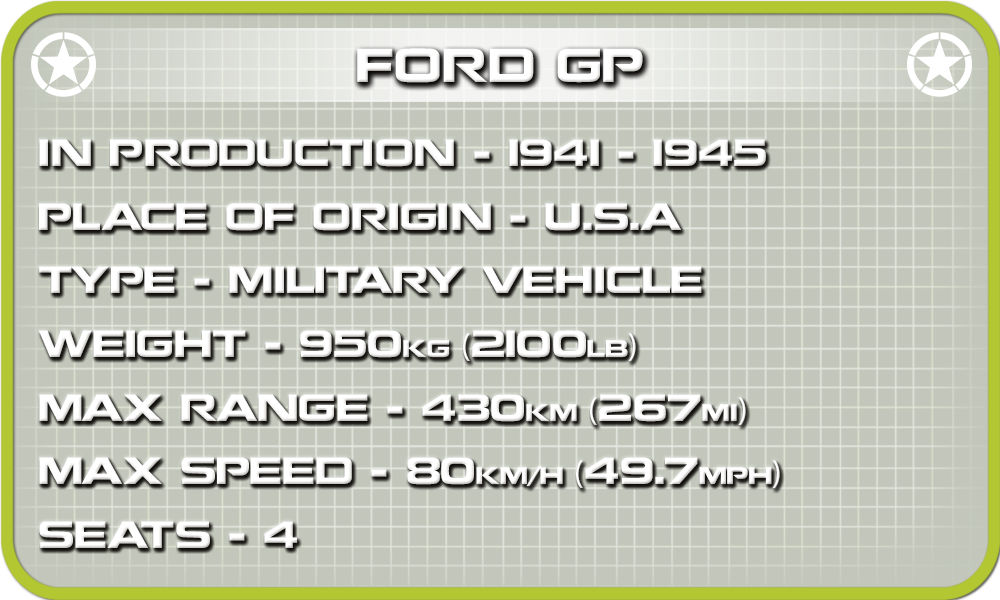 COBI 2400 Ford GP