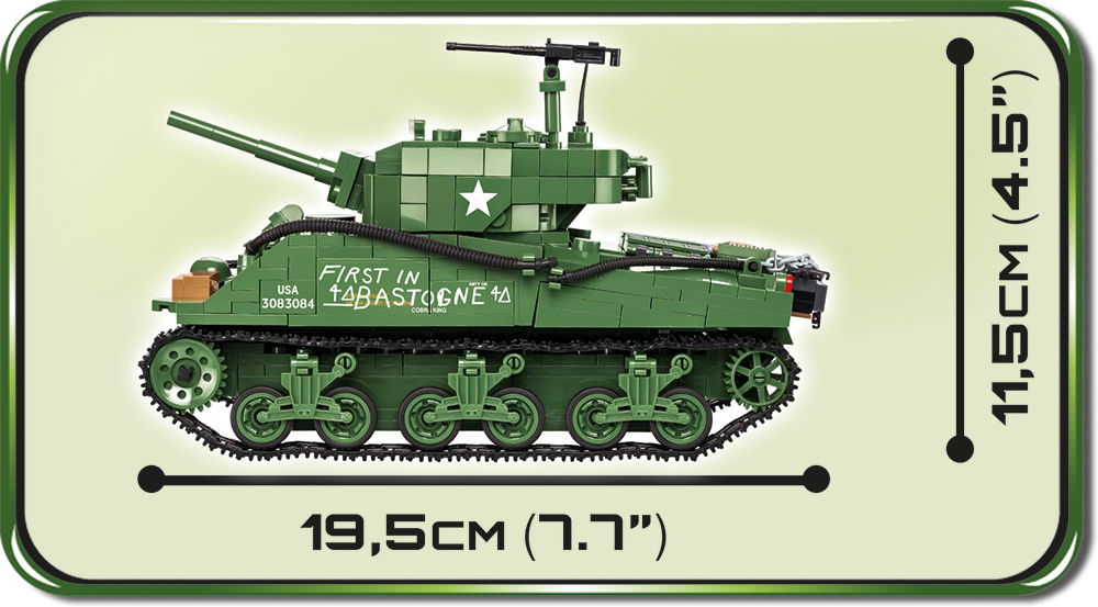 COBI 2550 Sherman M4A3E2 "Jumbo"