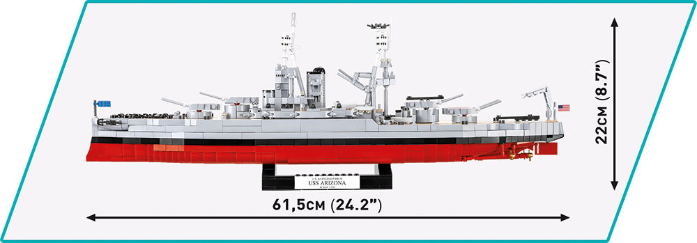 COBI 4843 USS Arizona (BB-39)
