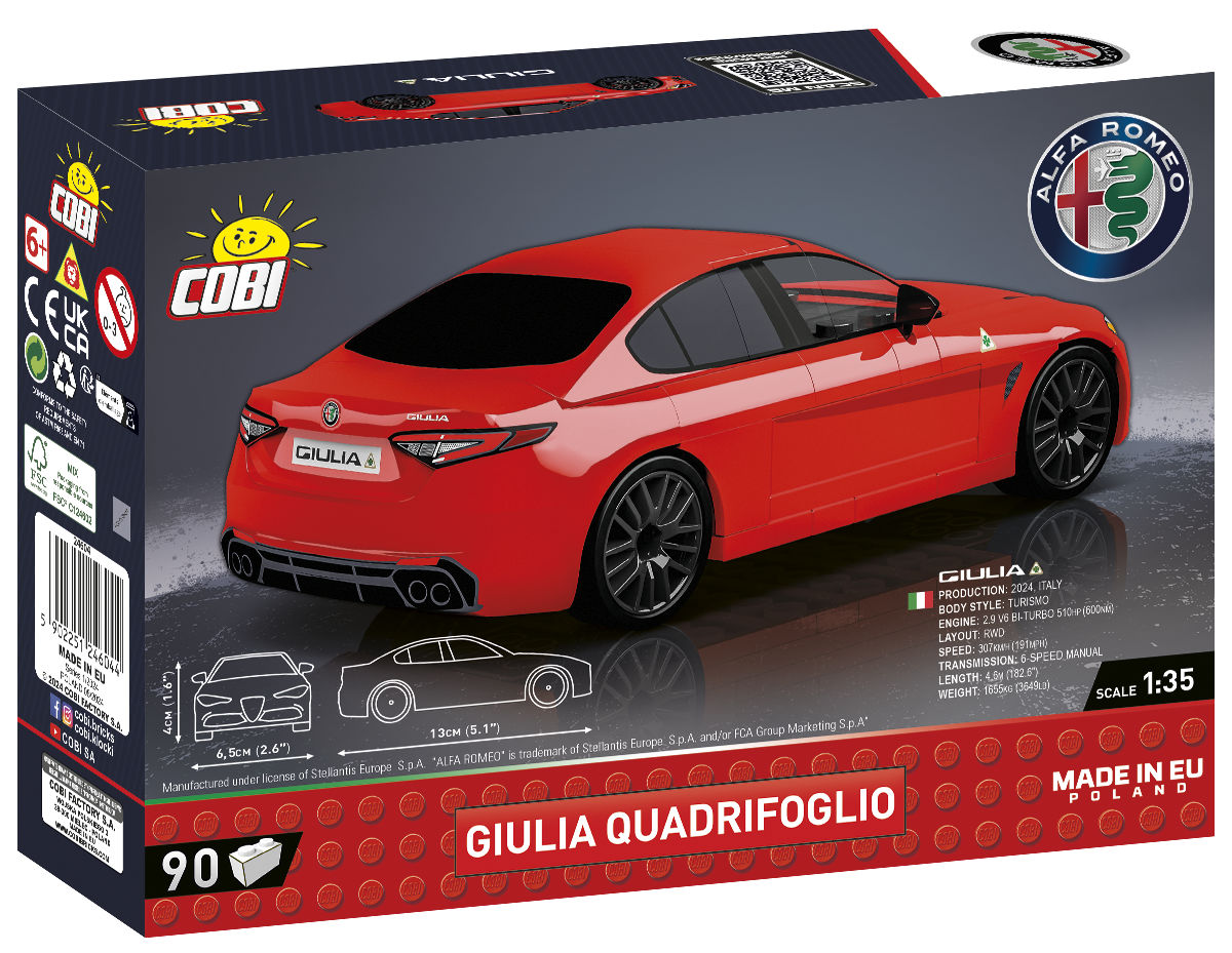COBI 24604 Giulia Quadrifoglio