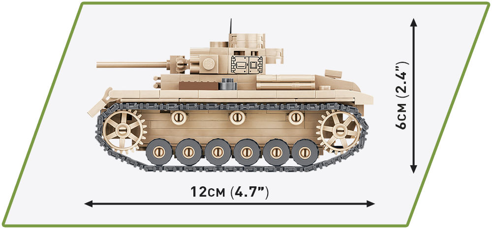 COBI 2712 Panzer III Ausf. J