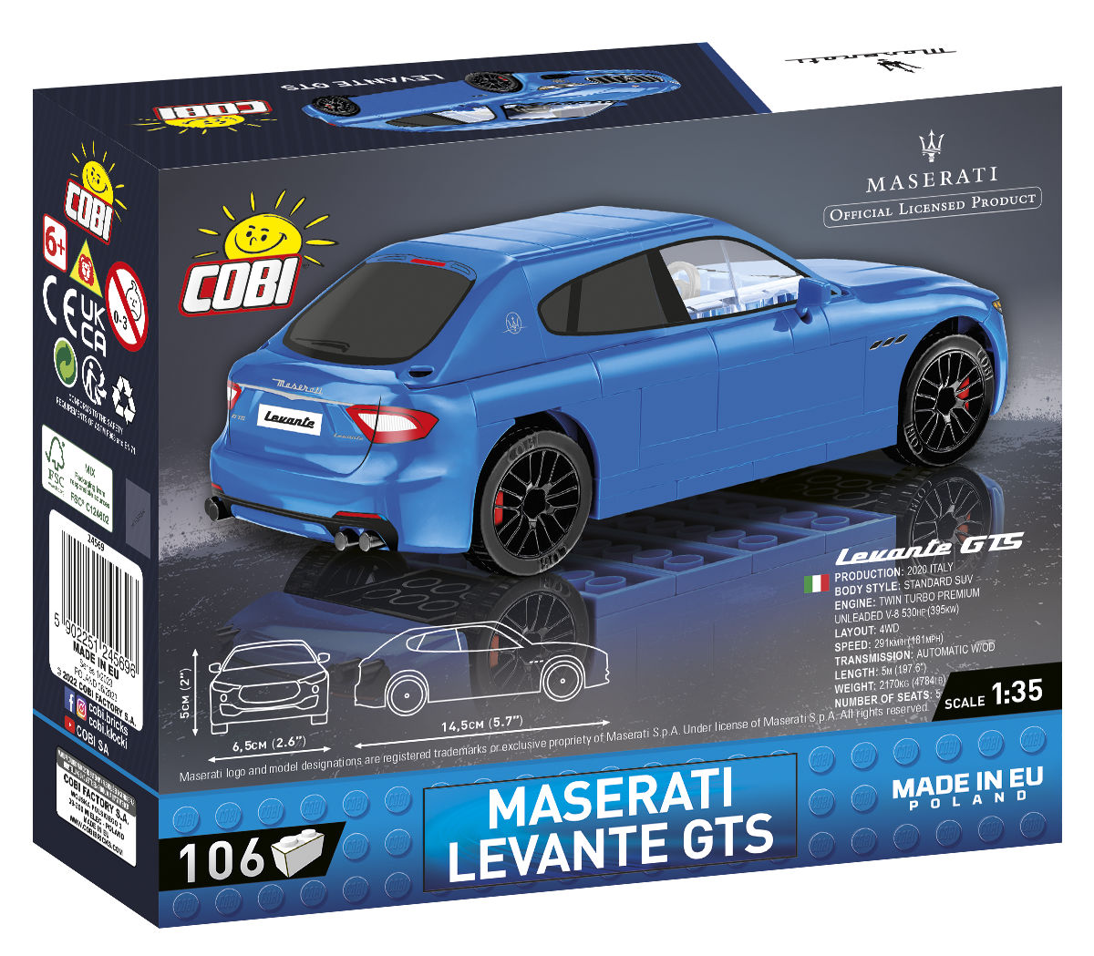 COBI 24569 Maserati Levante GTS