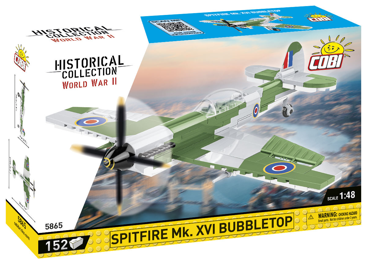 COBI 5865 Spitfire Mk. XVI Bubbletop