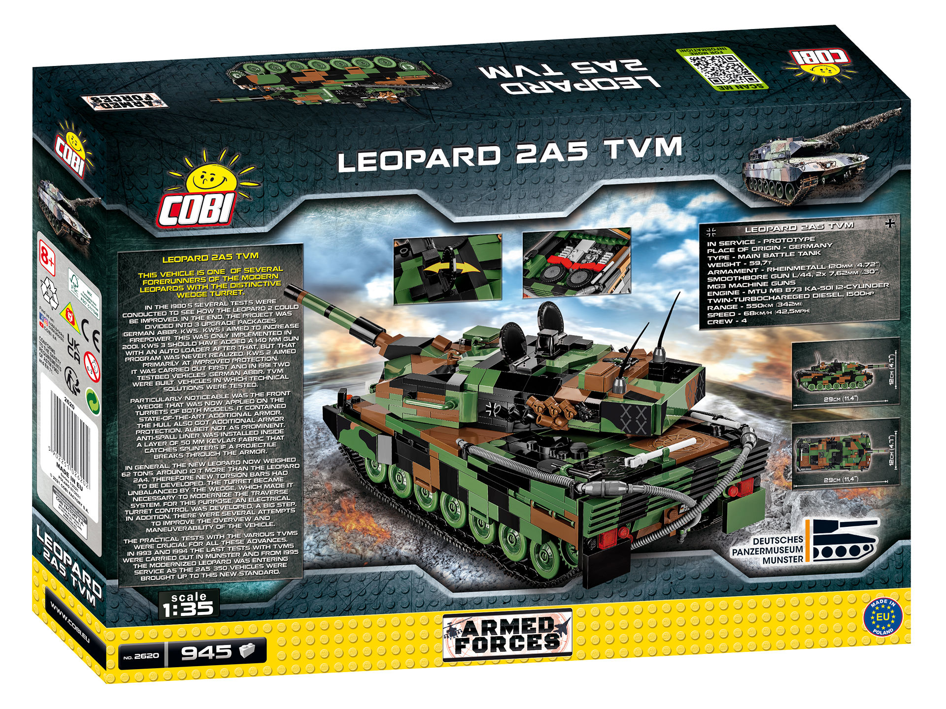 COBI 2620 Leopard 2A5 TVM
