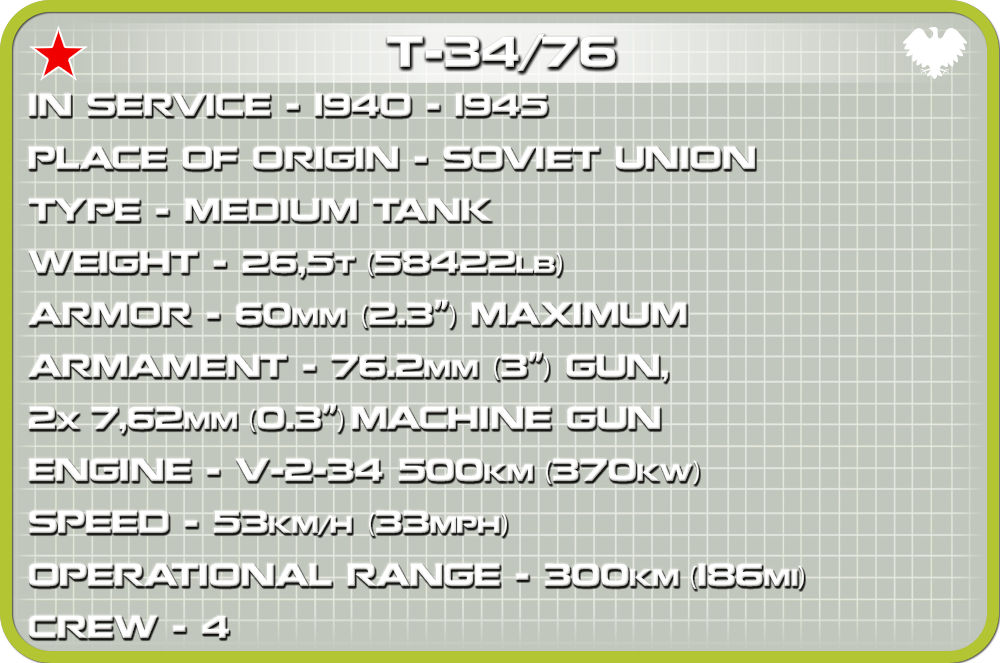 COBI 2706 T-34/76