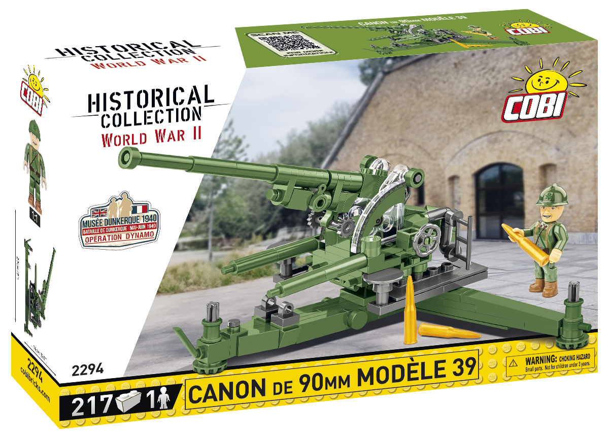 COBI 2294 Canon de 90 mm Modèle 1939