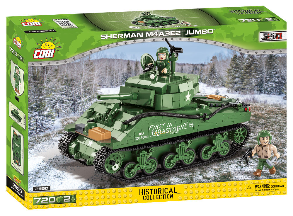 COBI 2550 Sherman M4A3E2 "Jumbo"