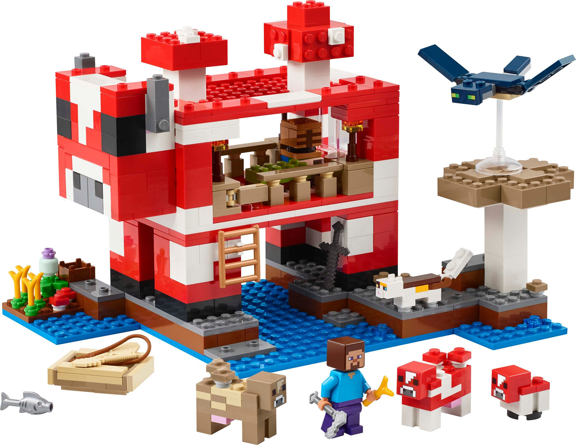 LEGO® Minecraft® 21270 Das Pilzkuh-Haus