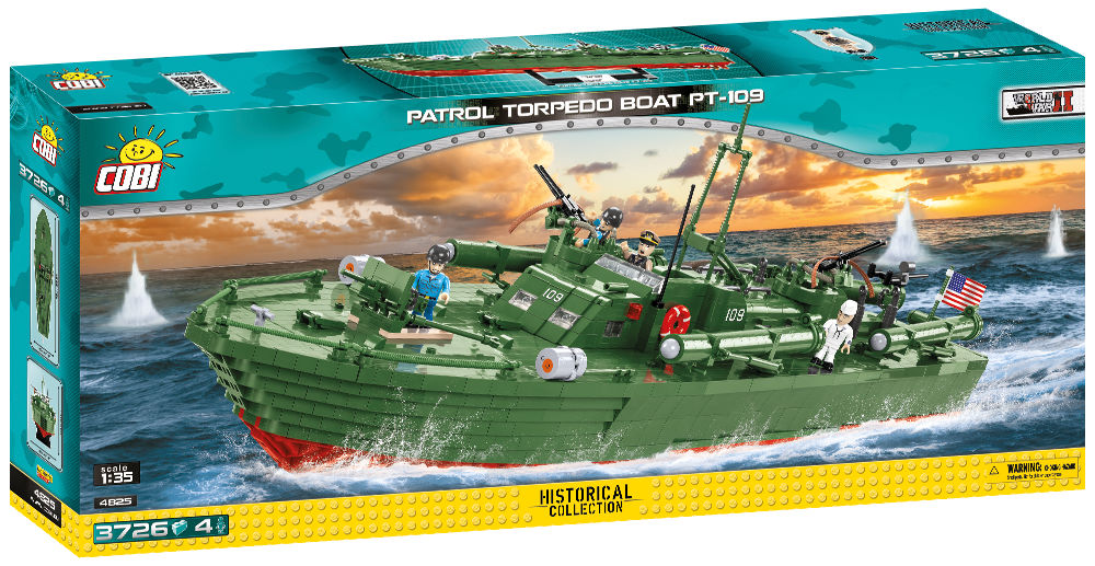 COBI 4825 Patrol Torpedo Boat PT-109