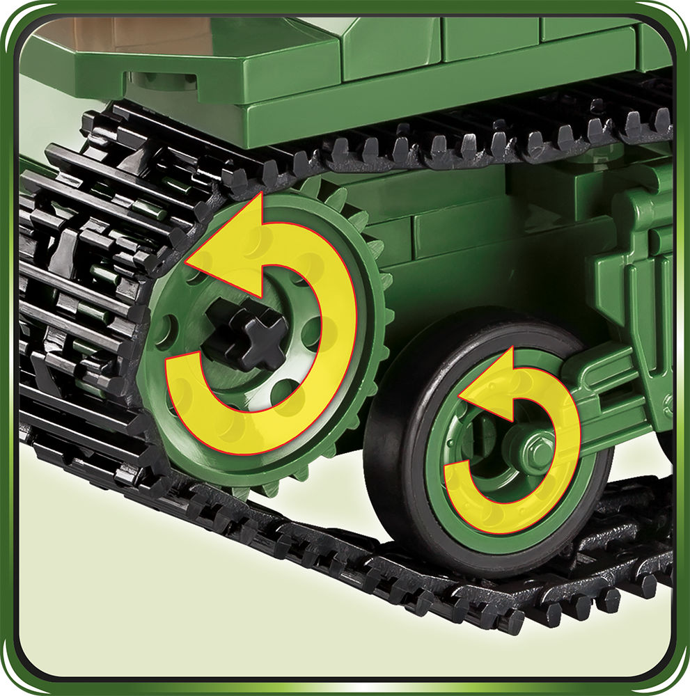 COBI 2550 Sherman M4A3E2 "Jumbo"