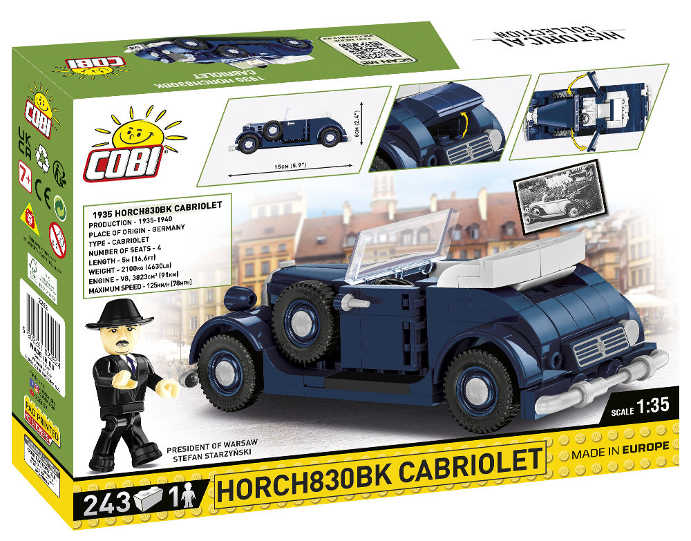 COBI 2262 Horch830BK Cabriolet
