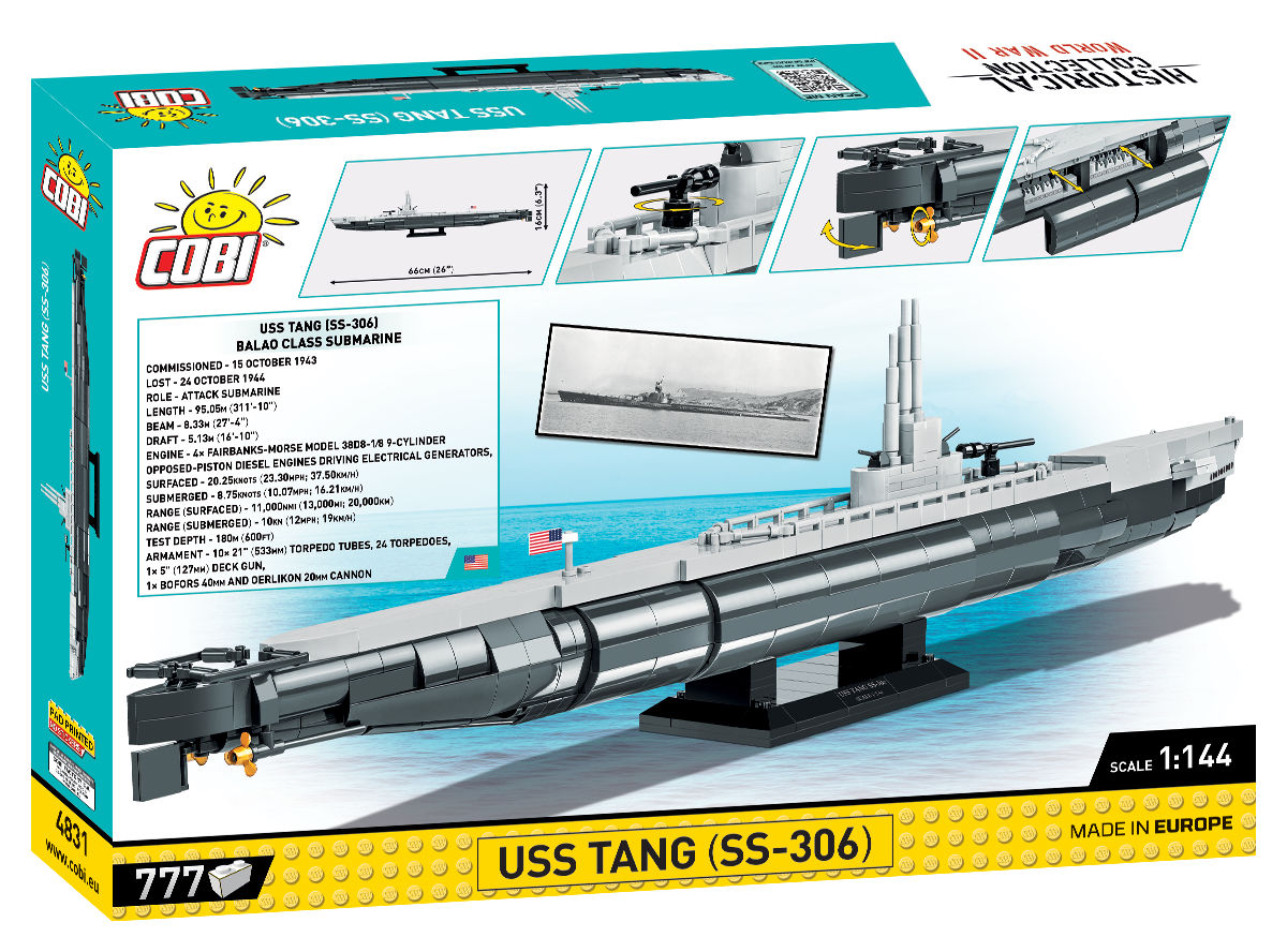 COBI 4831 USS Tang SS-306